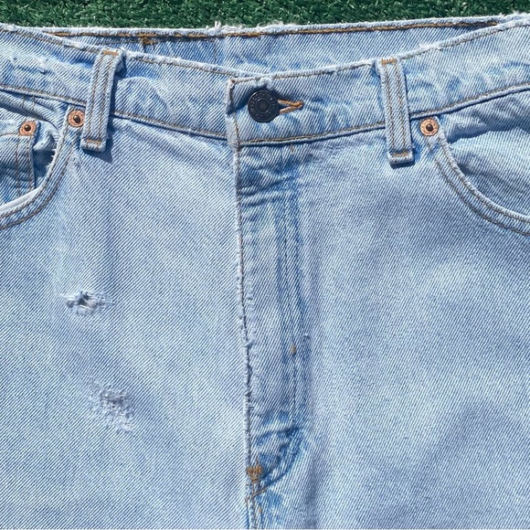 VTG 90’s Levis 532 Distressed Denim Jeans Women’s Size 30 Inch Waist USA Made - Picture 2 of 9